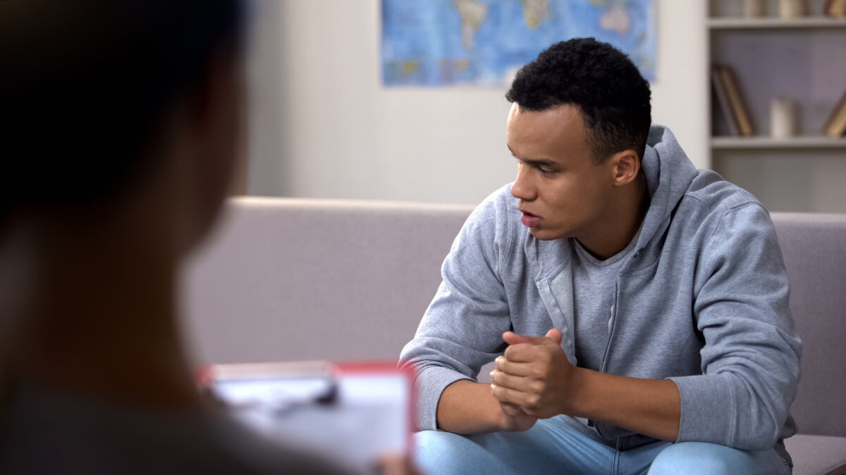 Teen Receiving Inpatient Counseling for Drug Addiction